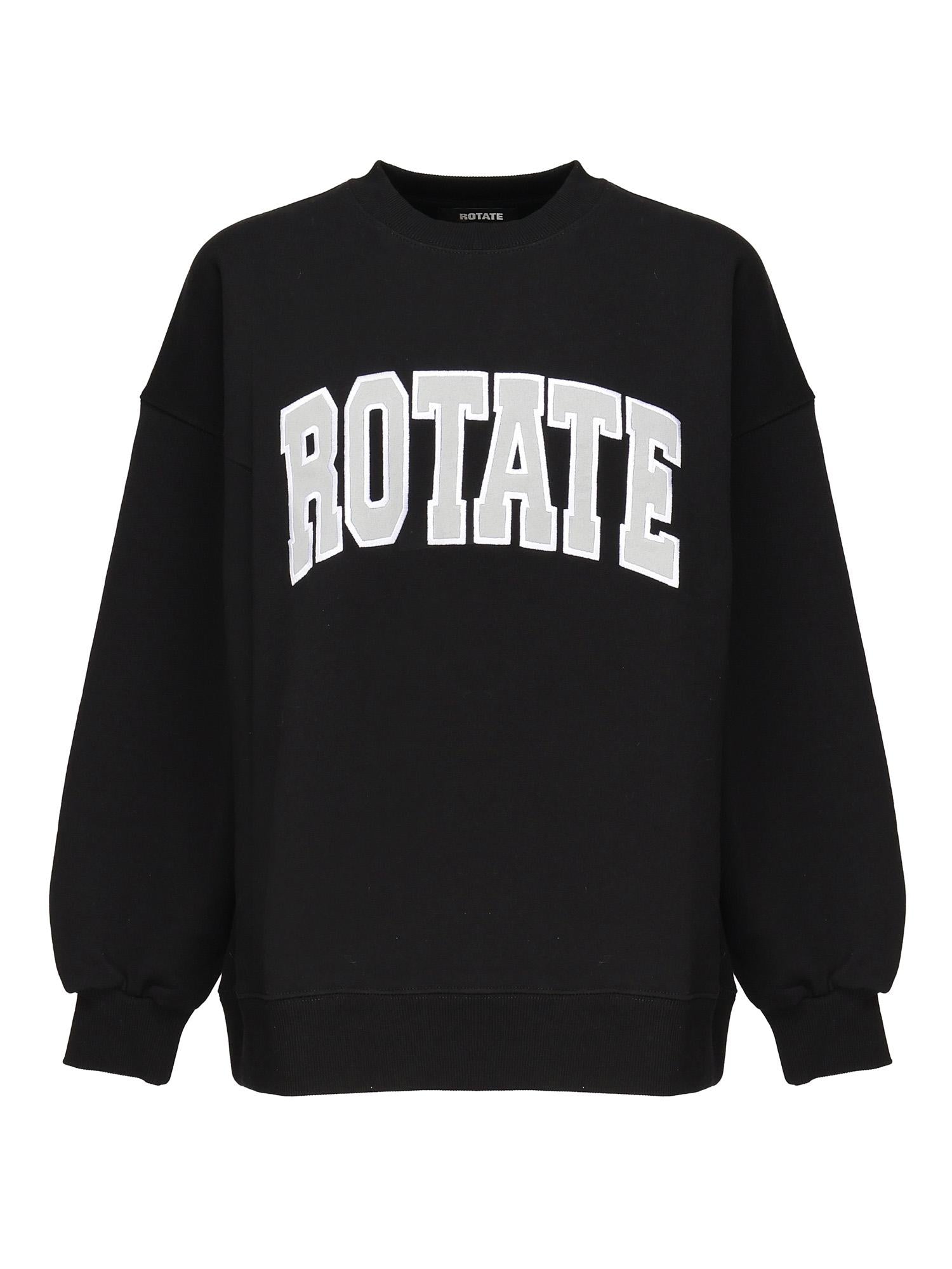 Felpa con maxi logo 113427 100 ROTATE 