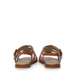 Sandali bassi con cinturini e borchie SD0469 E037M37 PINKO 