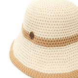 Cappello Angelica<BR/><BR/> 73CA90801 ANGELICANATURALE/CUOIO V° 73 
