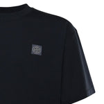 T-shirt con patch Compass in jersey di cotone L1S152100027 S0013V0020 STONE ISLAND 