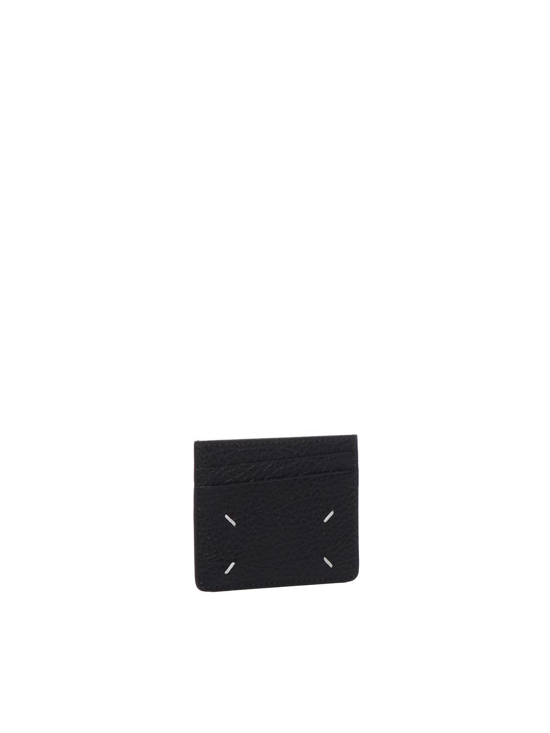 Portacarte Four Stitches in pelle SA1VX0006 P4455T8013 MAISON MARGIELA 