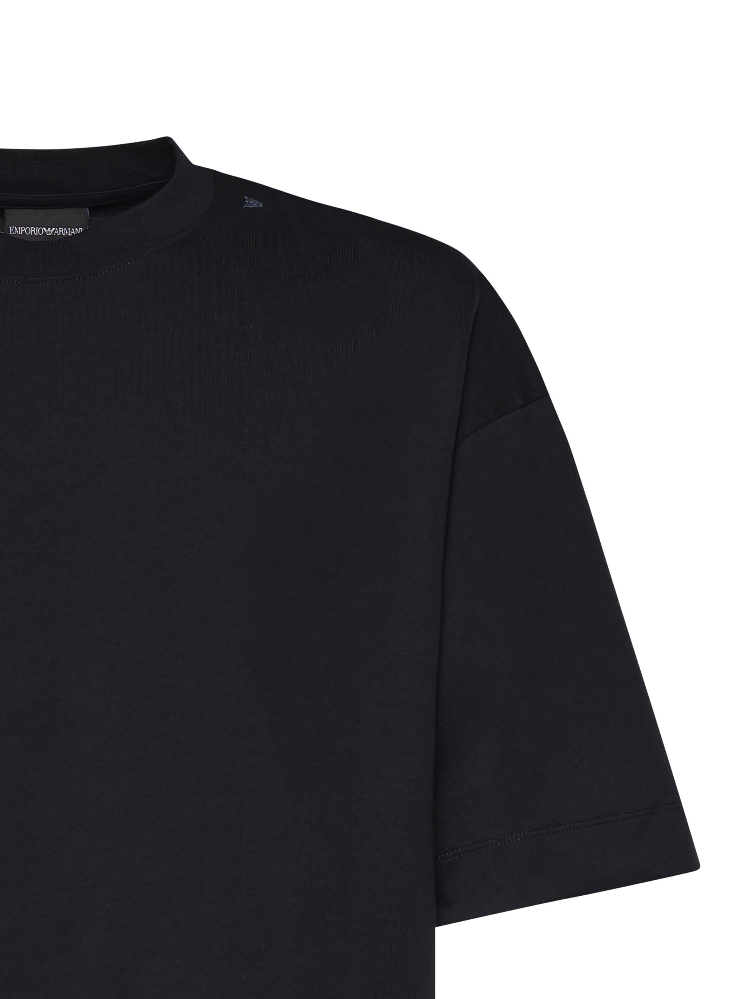 T-shirt in jersey con logo EM005256 AF24740UB118 EMPORIO ARMANI 