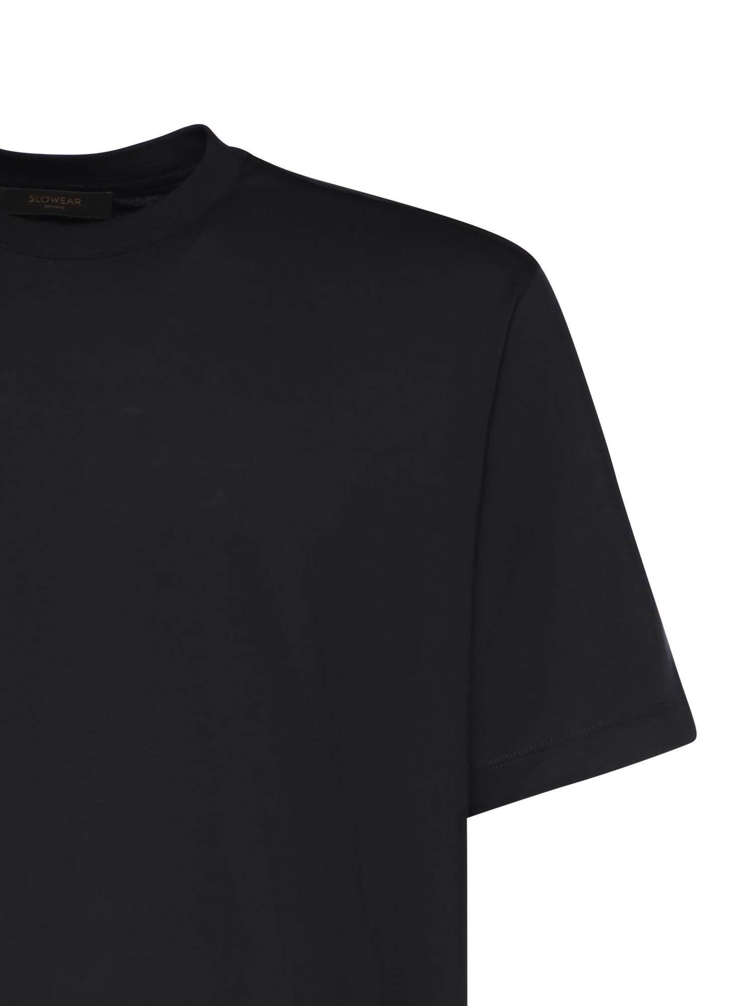 T-shirt in cotone e seta 810324 ZQ317Z0542 ZANONE 