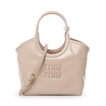 Borsa IVY in pelle 5BA284 2IEOF0236 MIU MIU 