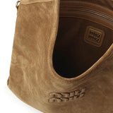 Borsa Ivy in pelle scamosciata 5BG231 2CSSF0393 MIU MIU 