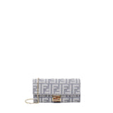 Portafoglio con catena jacquard FF 8M0365 AUT4F1SXQ FENDI 