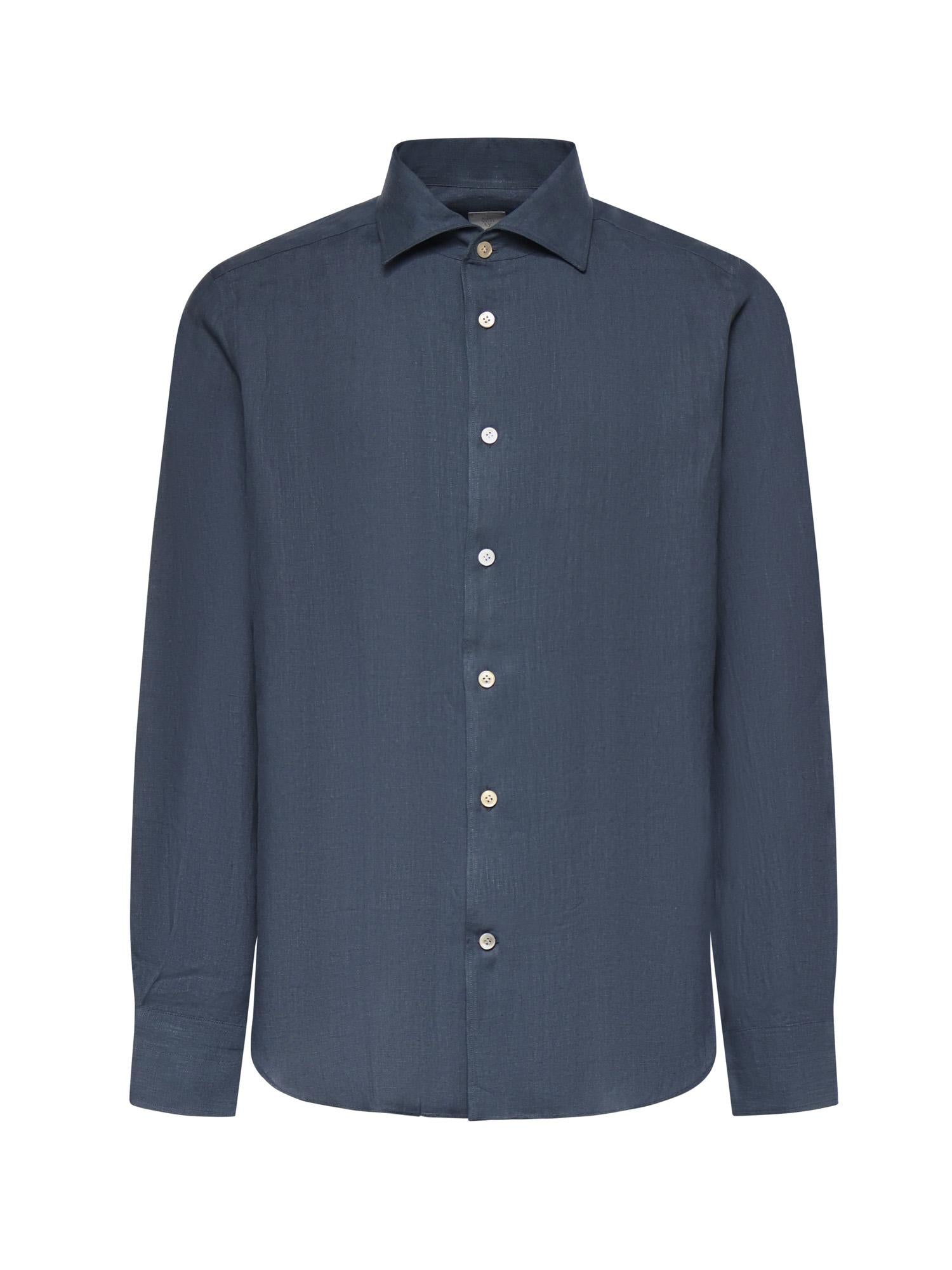 Camicia in lino M75CAMJ12USATES0I139 19 ELEVENTY 