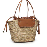 Borsa Vanna con logo 73BS9N201 VANNACUOIO/NATURALE V° 73 