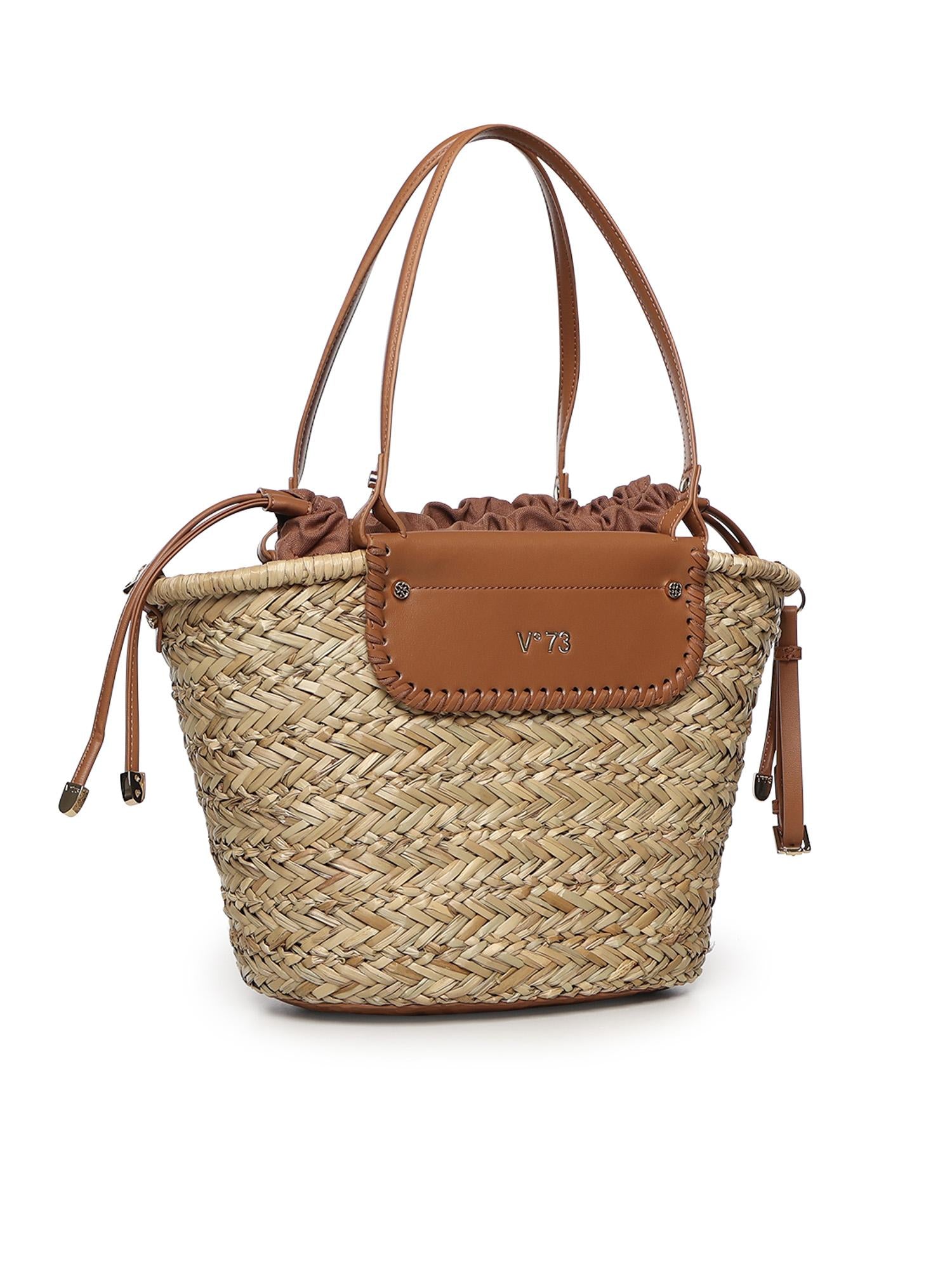 Borsa Vanna con logo 73BS9N201 VANNACUOIO/NATURALE V° 73 