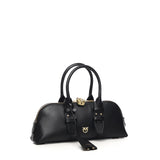 Borsa piccola a mano Escape Bag Baguette in pelle 105334 A0QOZ99V PINKO 