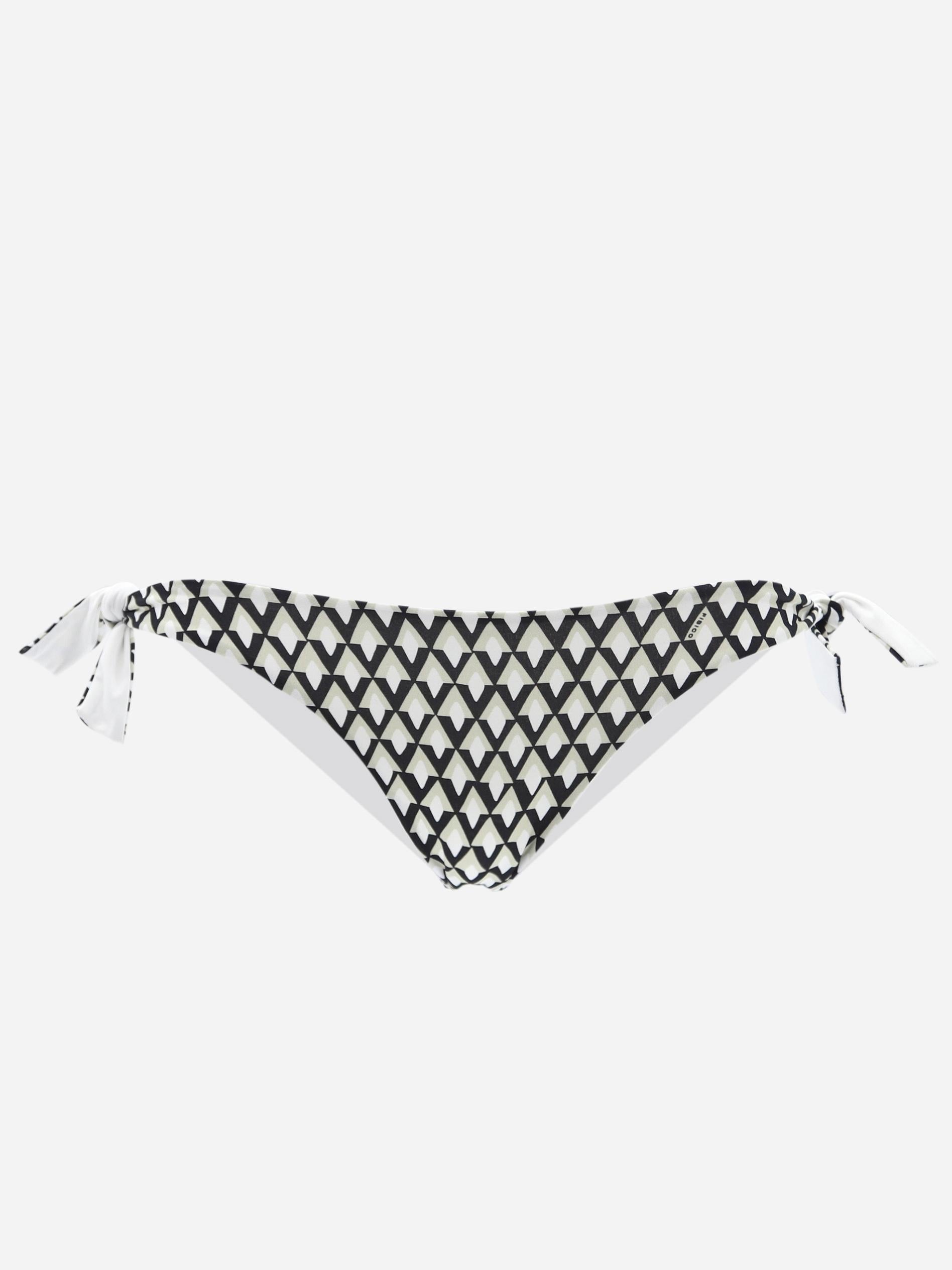 Slip bikini con nodo laterale e stampa geometrica pe 2021 CS09EG -VAR03 FISICO 