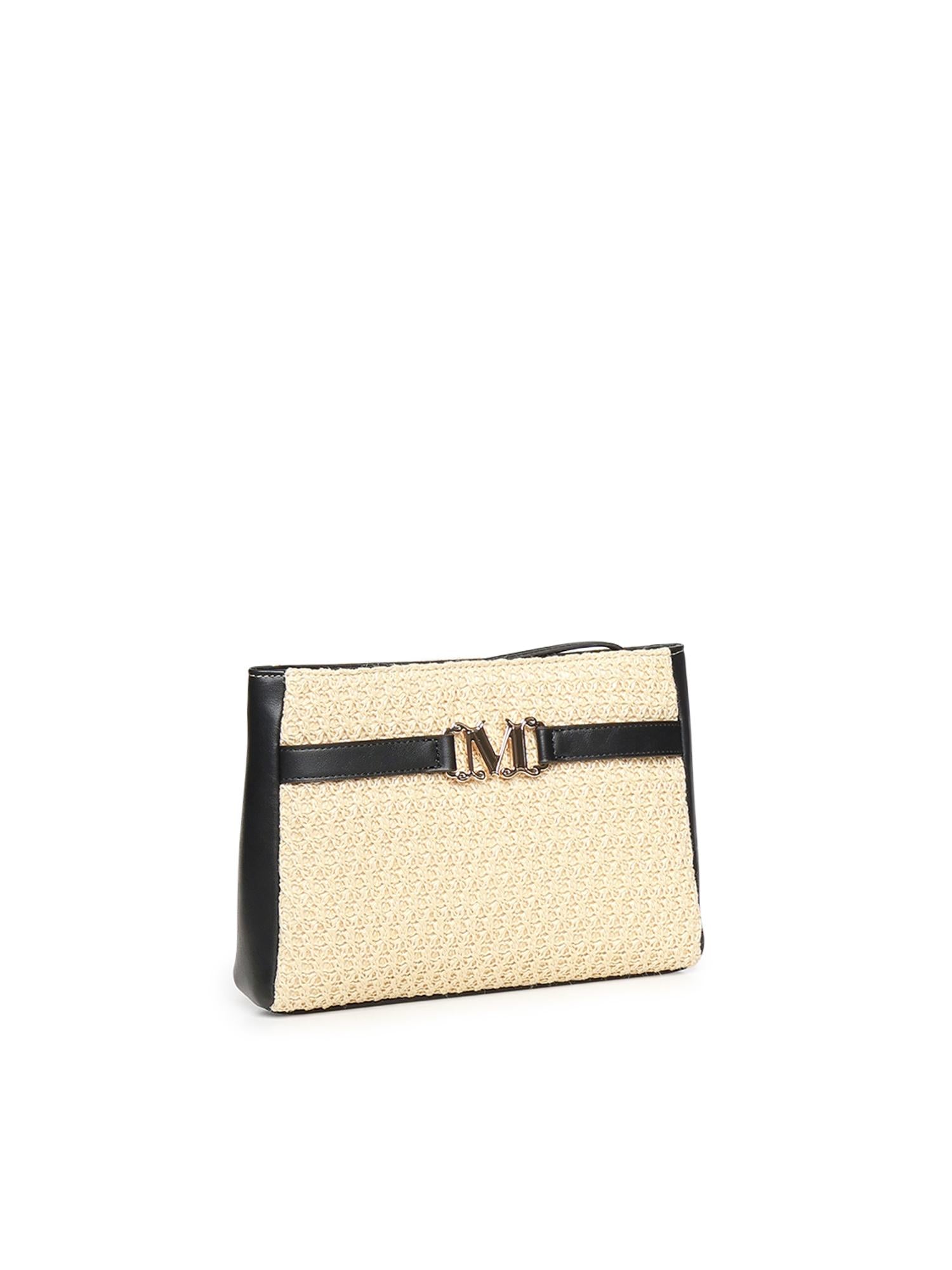 Clutch Mambo in rafia 2616511089600 001 MAX MARA 