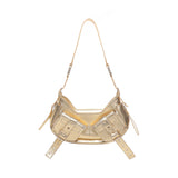 Borsa a spalla Y2K.001 FBBP70001LAM -ORO/ORO BIASIA 