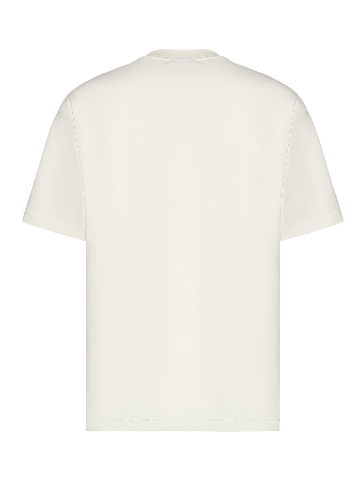 T-shirt L'Homme au tableau in cotone JTS290CO002 OW Drôle de Monsieur 