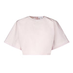 T-shirt in taffetà AA9H1193W039A 416 ALAIA 
