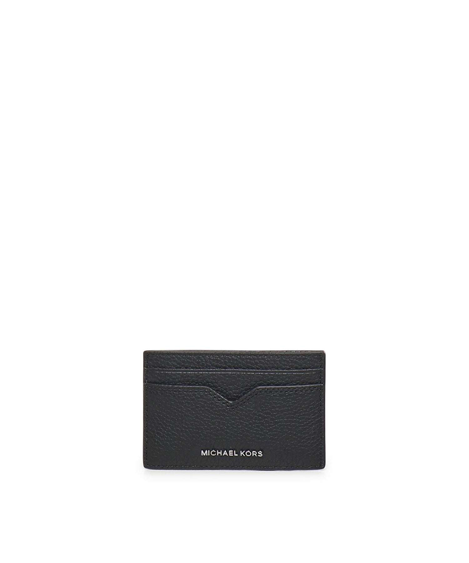 Porta carte Hudson in pelle martellata 39F4LHDD0L 001 MICHAEL MICHAEL KORS 