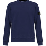Felpa girocollo con effetto fiammato<BR/> K1S156100020 S0060V0128 STONE ISLAND 