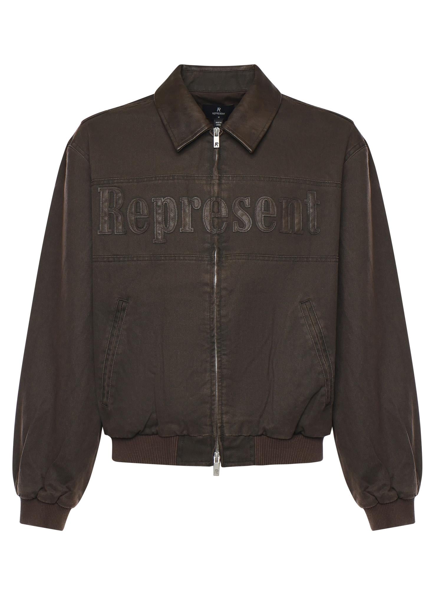 Bomber Roscoe in cotone MLM100544 17 REPRESENT 