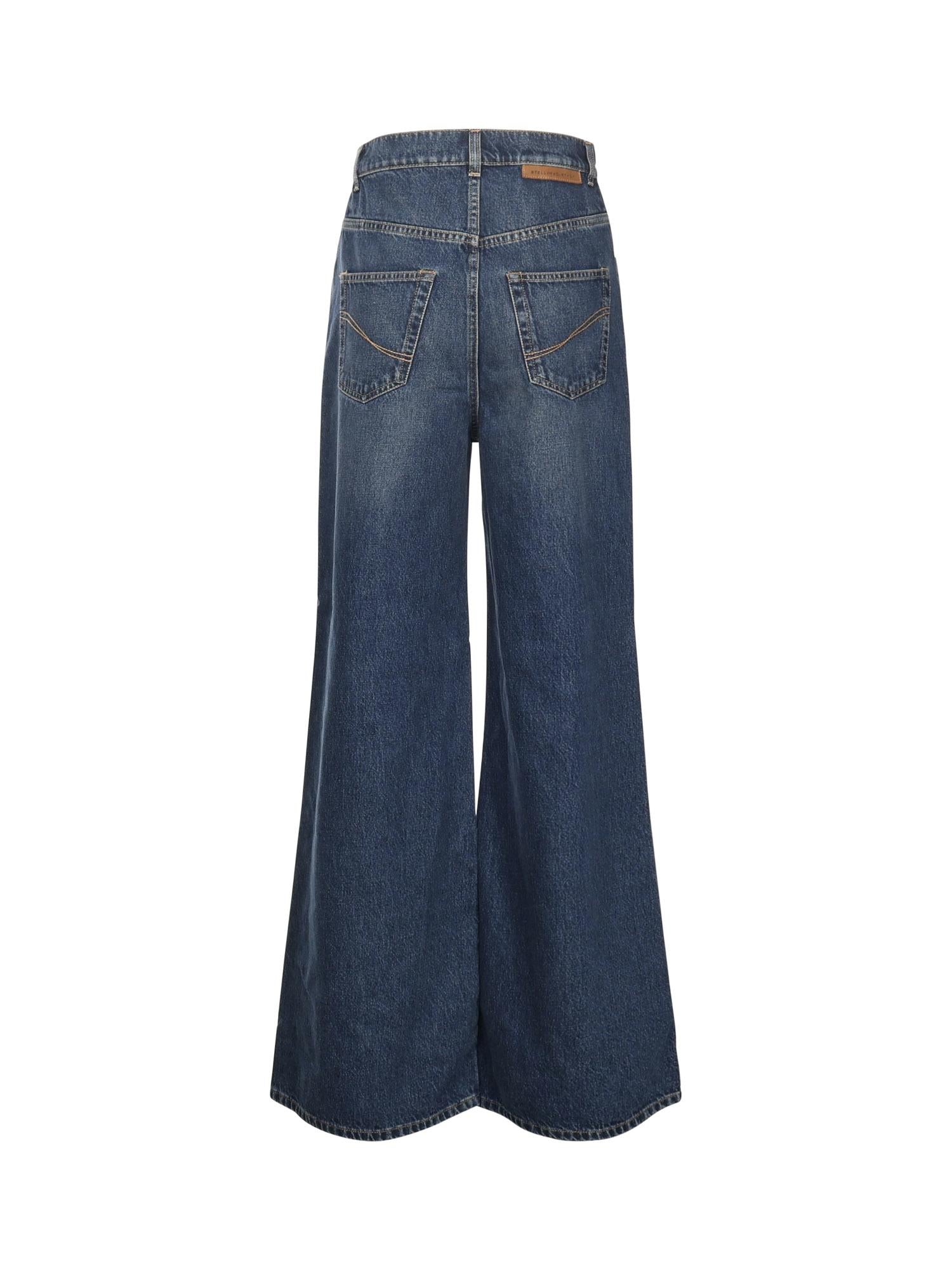 Jeans in denim con gamba dritta 6D0274 3SQH374083 STELLA McCARTNEY 