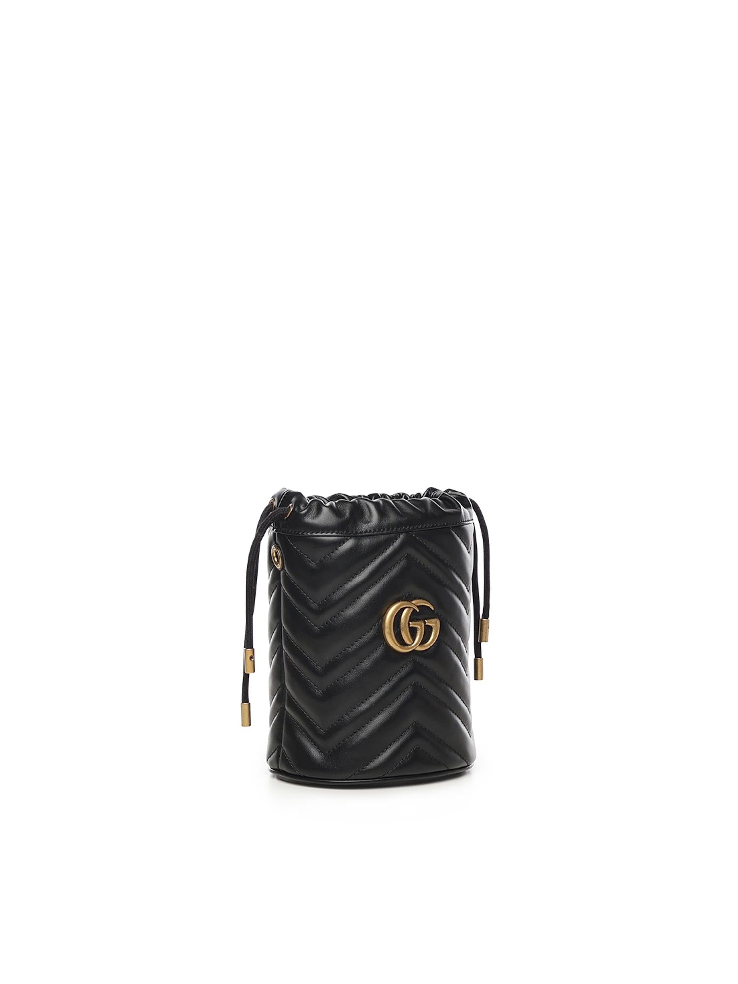 Borsa a secchiello GG Marmont 575163 DTDRT1000 GUCCI 