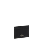 Portacarte Rockstud in pelle<BR/> 7W2P0486 VSH0NO VALENTINO GARAVANI 