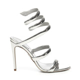 Sandali in pelle  specchiata C11865 1050001L001 RENÉ CAOVILLA 