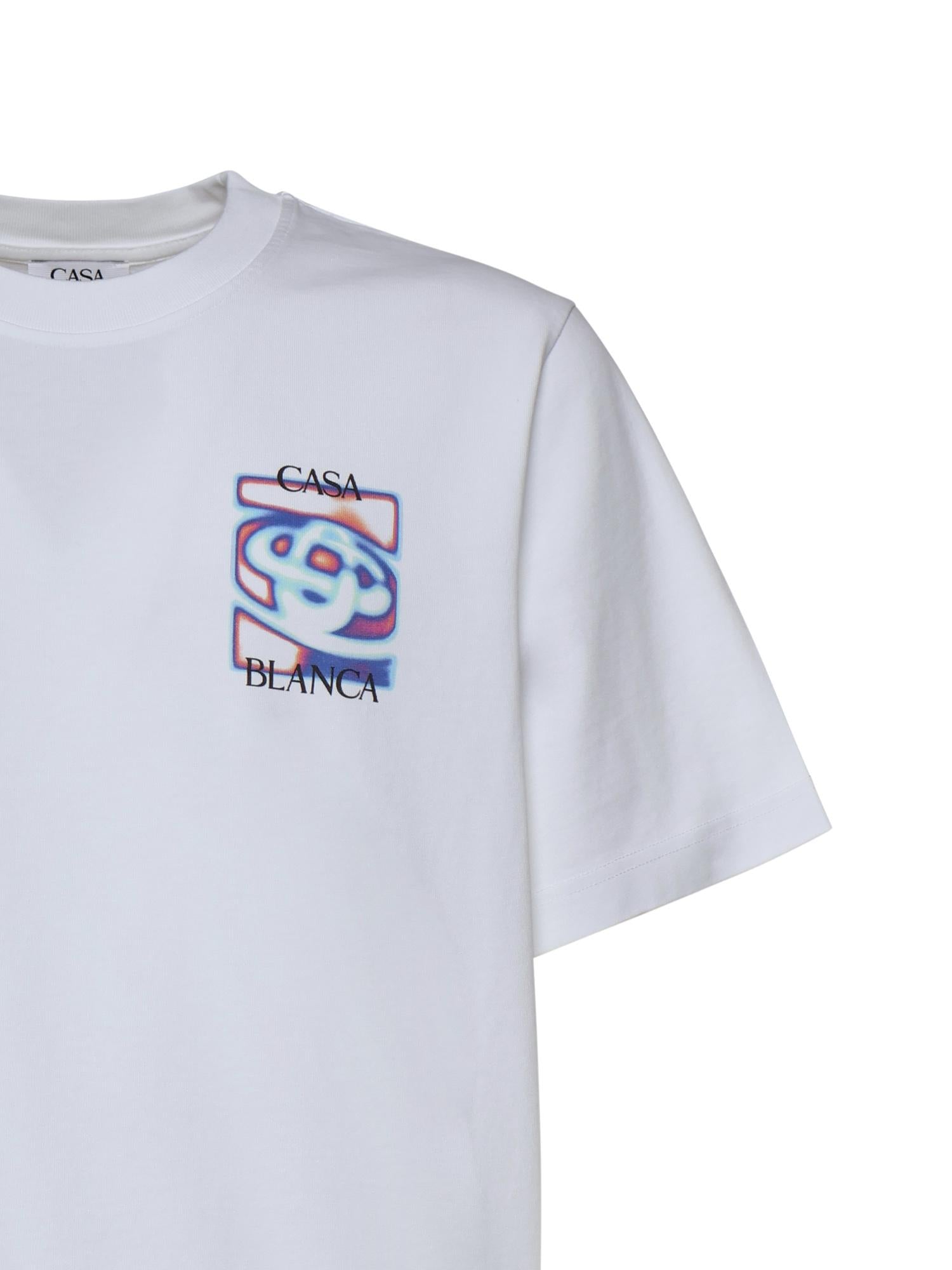 T-shirt con stampa in cotone MSP26JTS001 07 CASABLANCA 