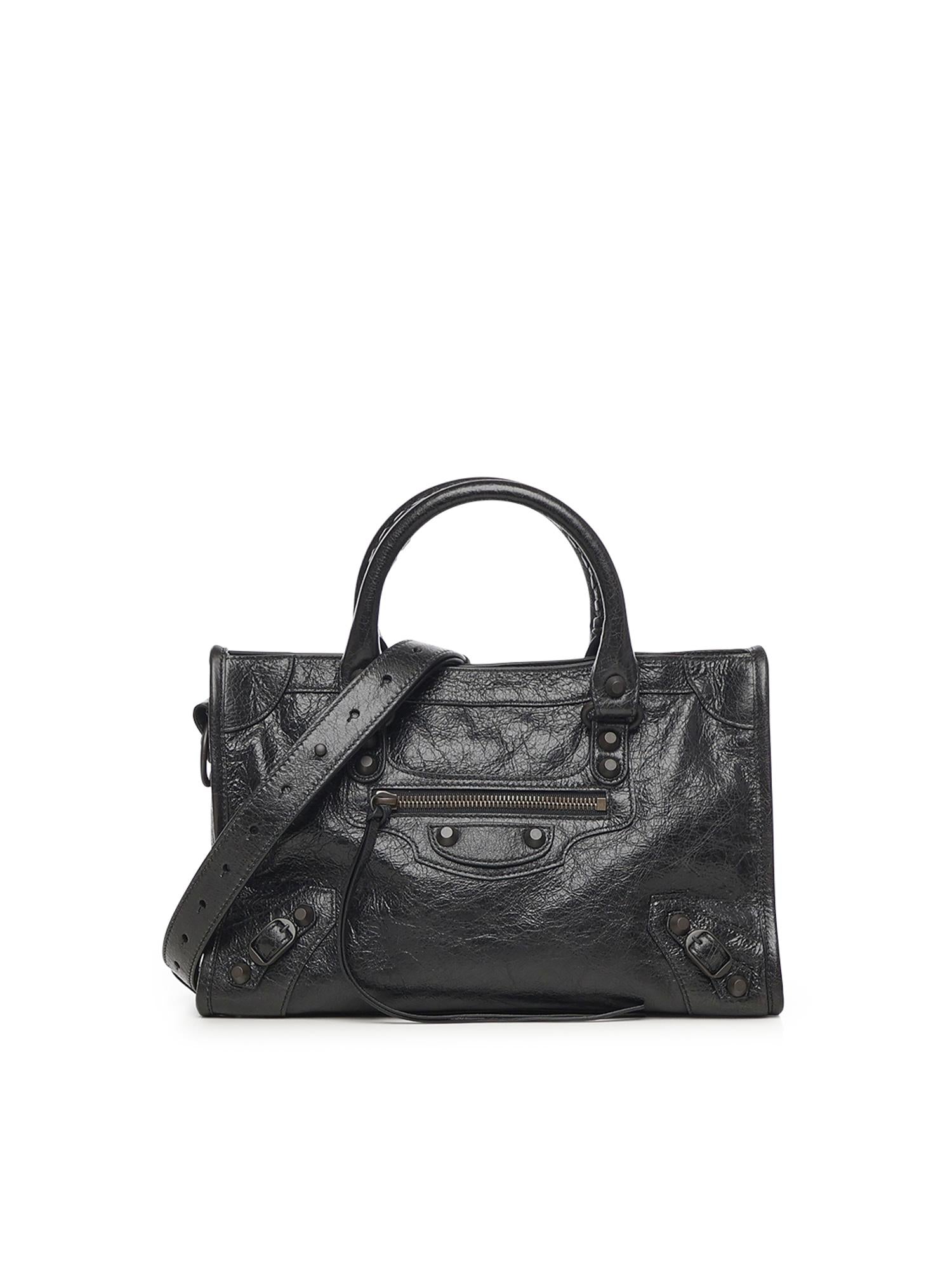 Borsa Le City piccola in pelle 811442 2ABEK1000 BALENCIAGA 