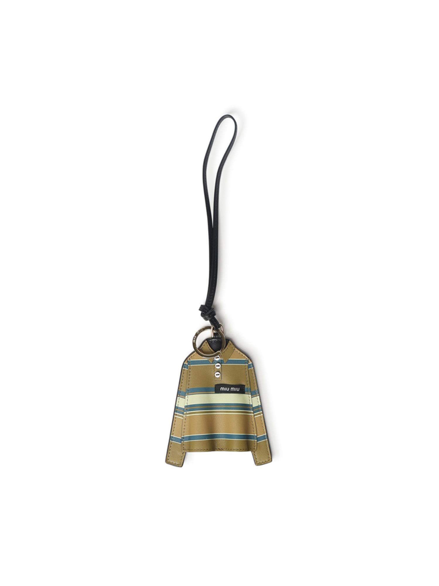 Trick portachiavi in pelle 5TL601 2IGEF0037 MIU MIU 