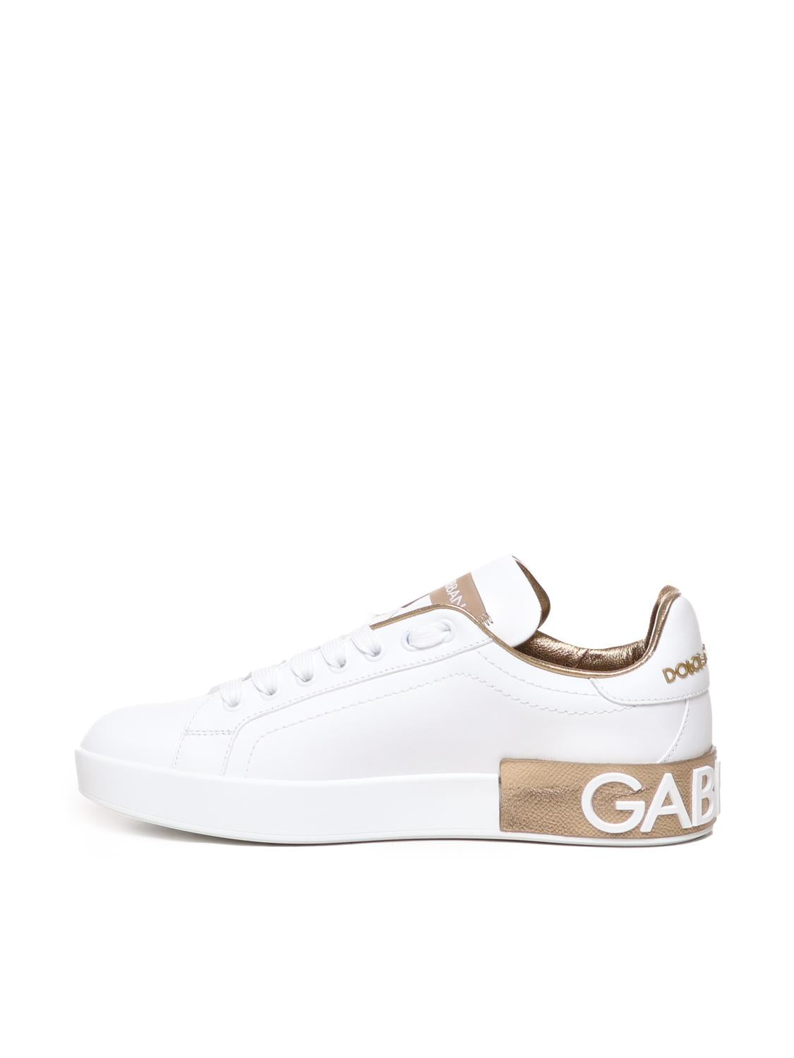 Sneakers Portofino in pelle di vitello CK1544 AX6158L315 DOLCE & GABBANA 
