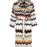 Accappatoio con cappuccio Murrina 1E3AC99101 100 MISSONI HOME 