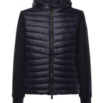Giubbino con cappuccio e logo MK9940039 BLUE MARKUP 