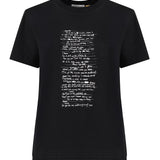 T-shirt Moncler X Willow Smith in cotone<BR/> J209T8C00002 89AHD999 MONCLER GENIUS 