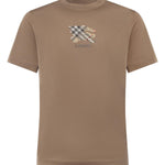 T-shirt Check in cotone 8116168 A3324 BURBERRY 