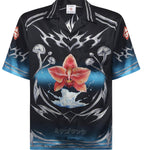 Camicia Blades in raso di seta MAW25SH003 03 CASABLANCA 
