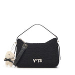 Borsa a spalla Isabella con charm 73BS9D001P ISABELLANERO V° 73 