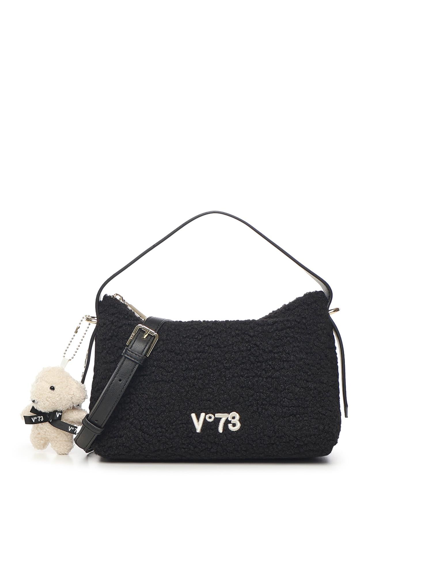 Borsa a spalla Isabella con charm 73BS9D001P ISABELLANERO V° 73 