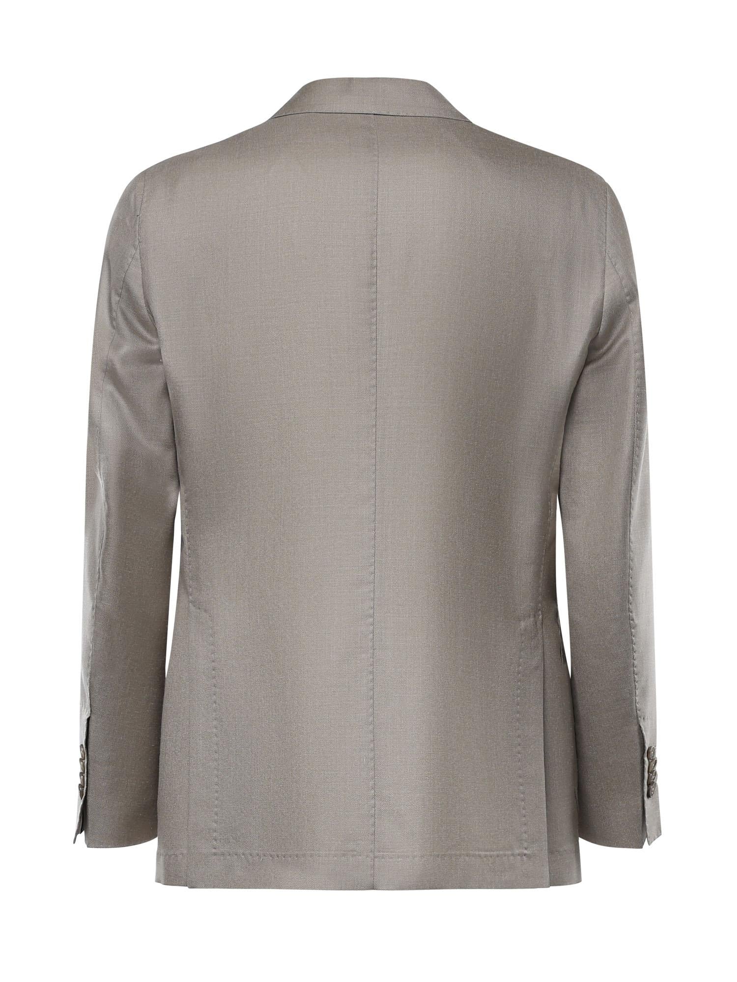 Blazer monopetto in misto lana 4153F 10P SANTANIELLO 