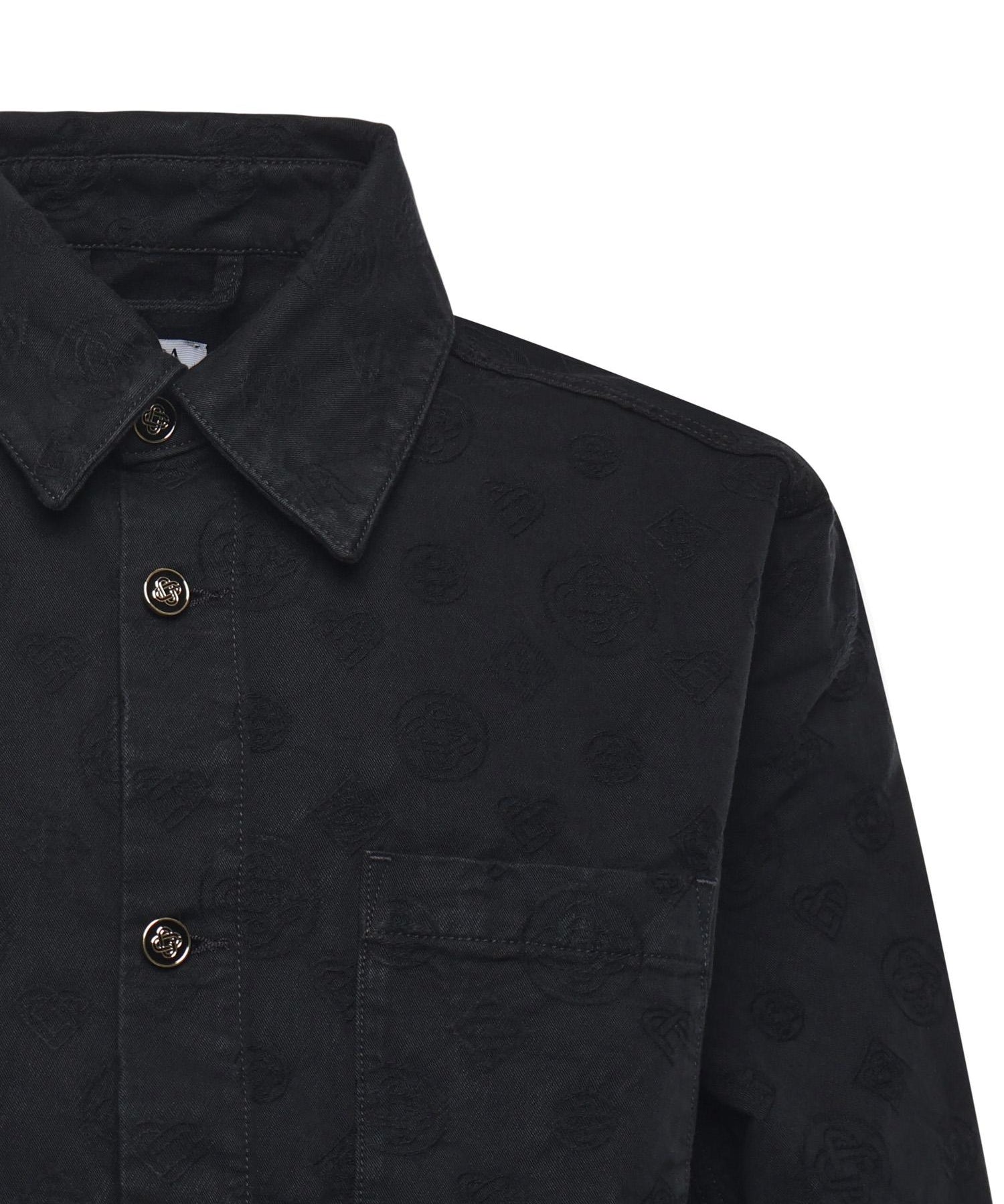 Camicia Monogram in denim MAW25JK420 01 CASABLANCA 