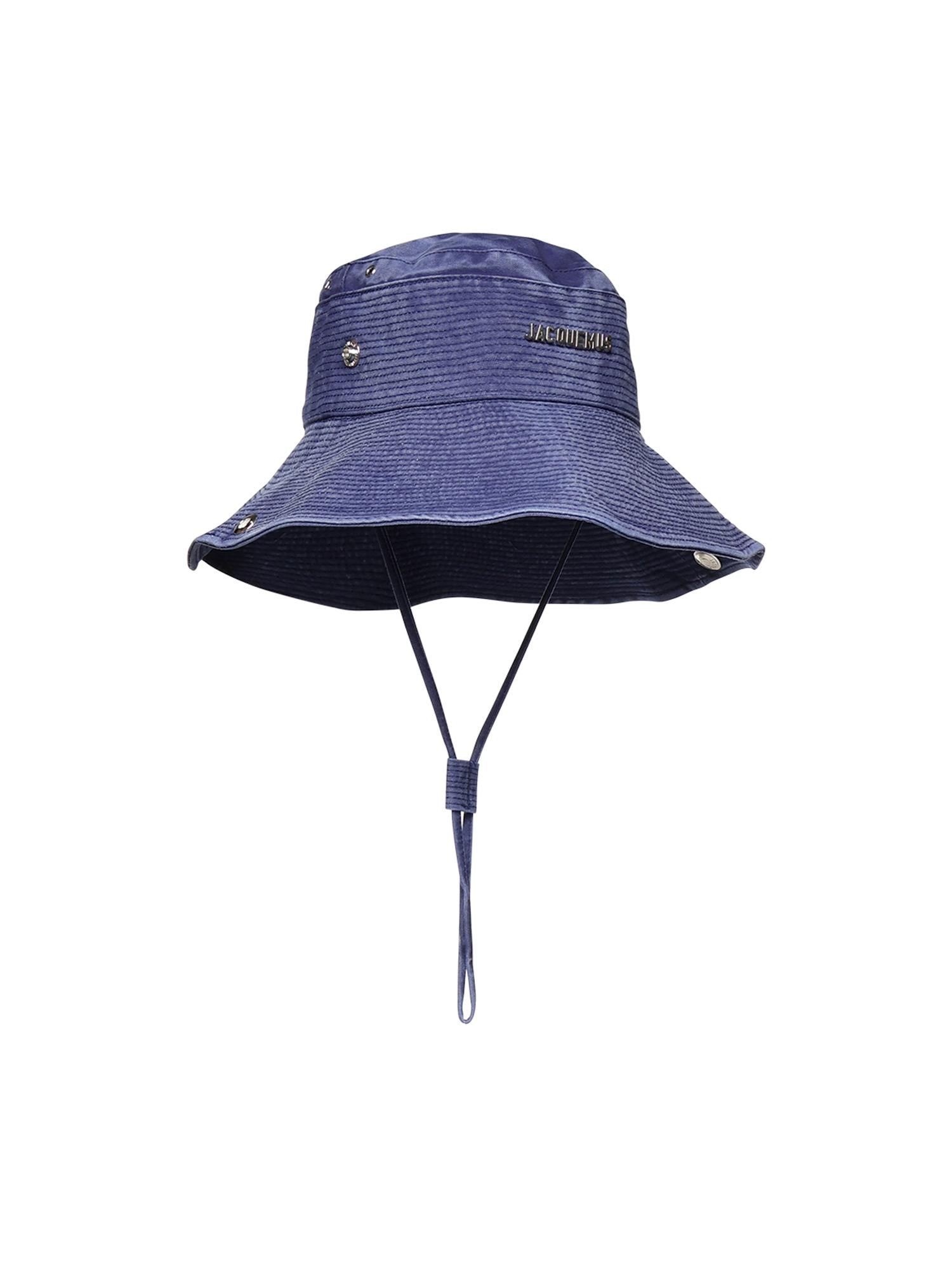 Cappello Le Bob De-Nîmes con logo ACU00721AD00061 330 JACQUEMUS 