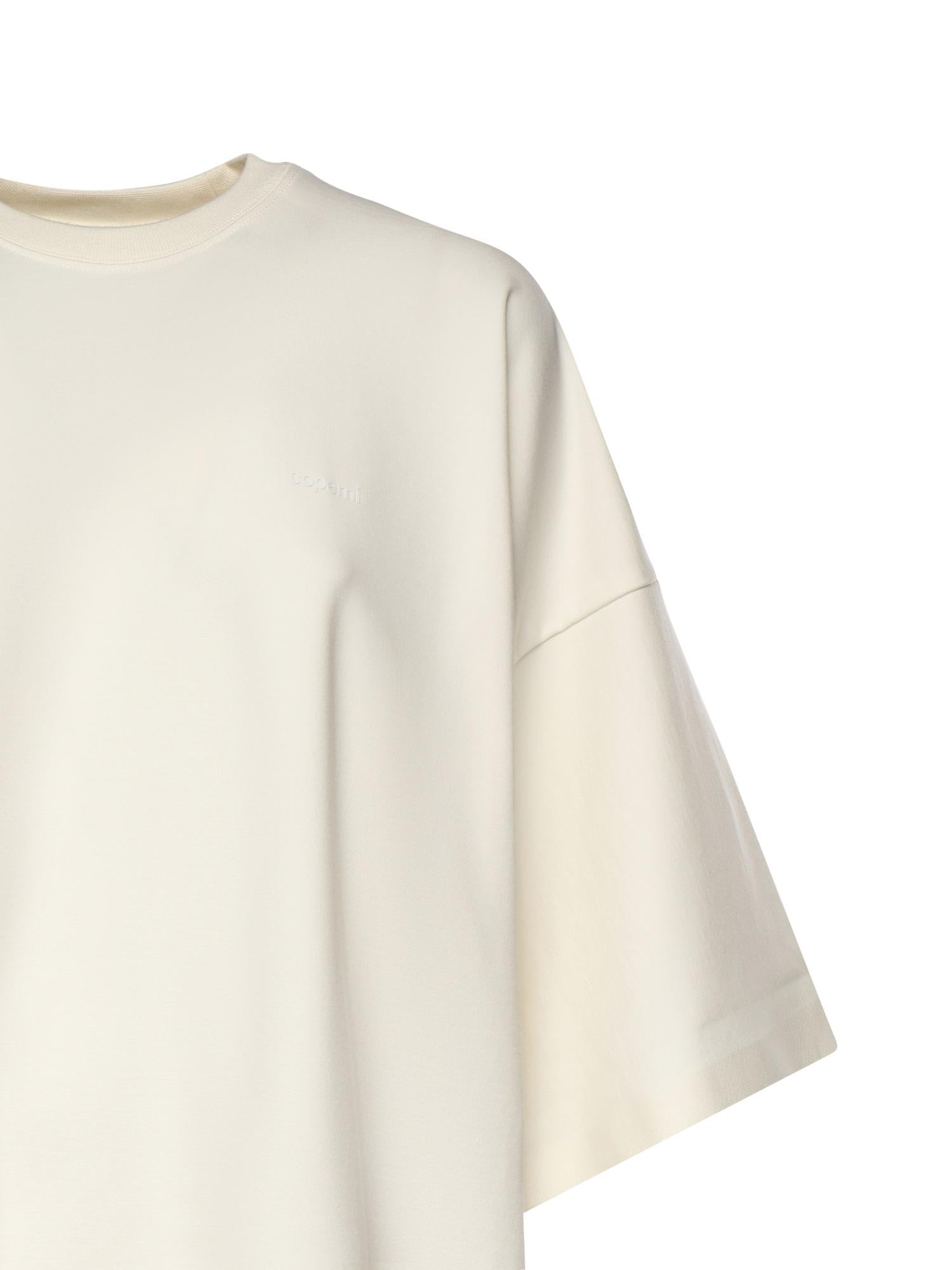 T-shirt Zero Waste in misto viscosa COPJS201F5093 WHITE COPERNI 