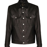 Giacca-camicia stampato pitone LONDON NSP GIULIANO GALIANO 