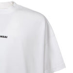 T-shirt in cotone con logo TS001001 WHT BONSAI 