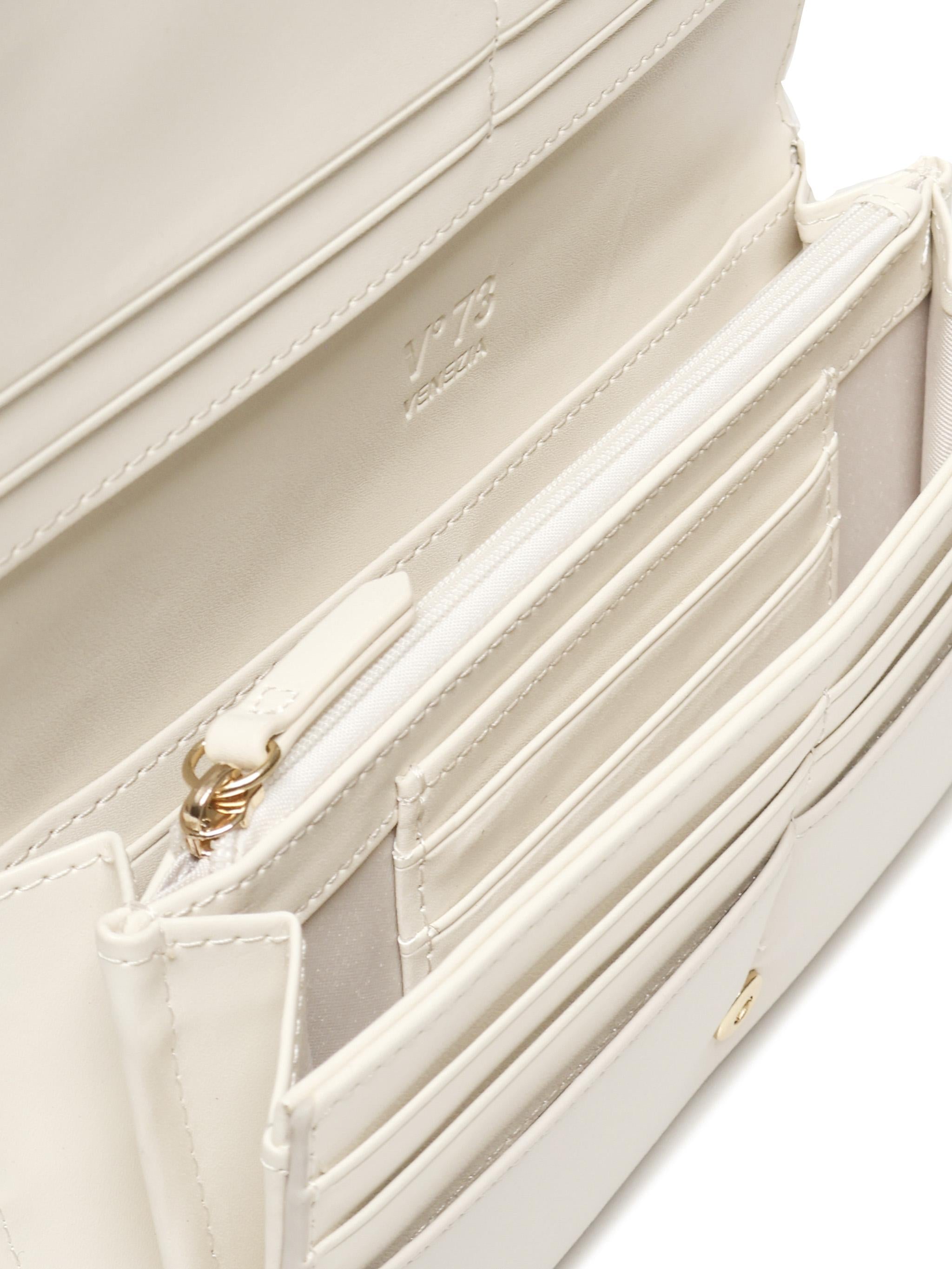 Portafoglio Federica 73PS8VI113 FEDERICAOFF WHITE V° 73 