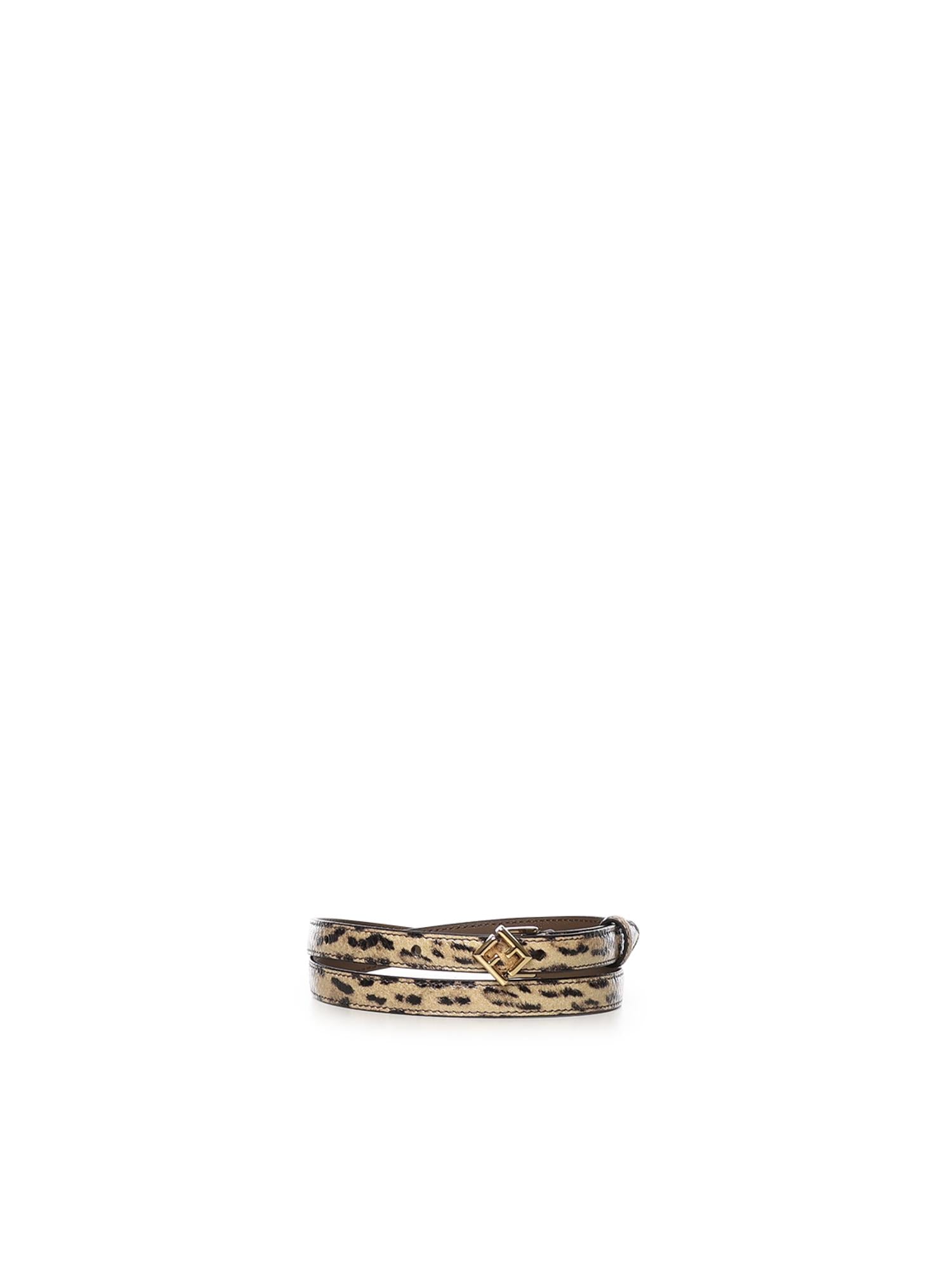 Cintura FF Diamonds in karung 8C0742 AV54F1N1S FENDI 