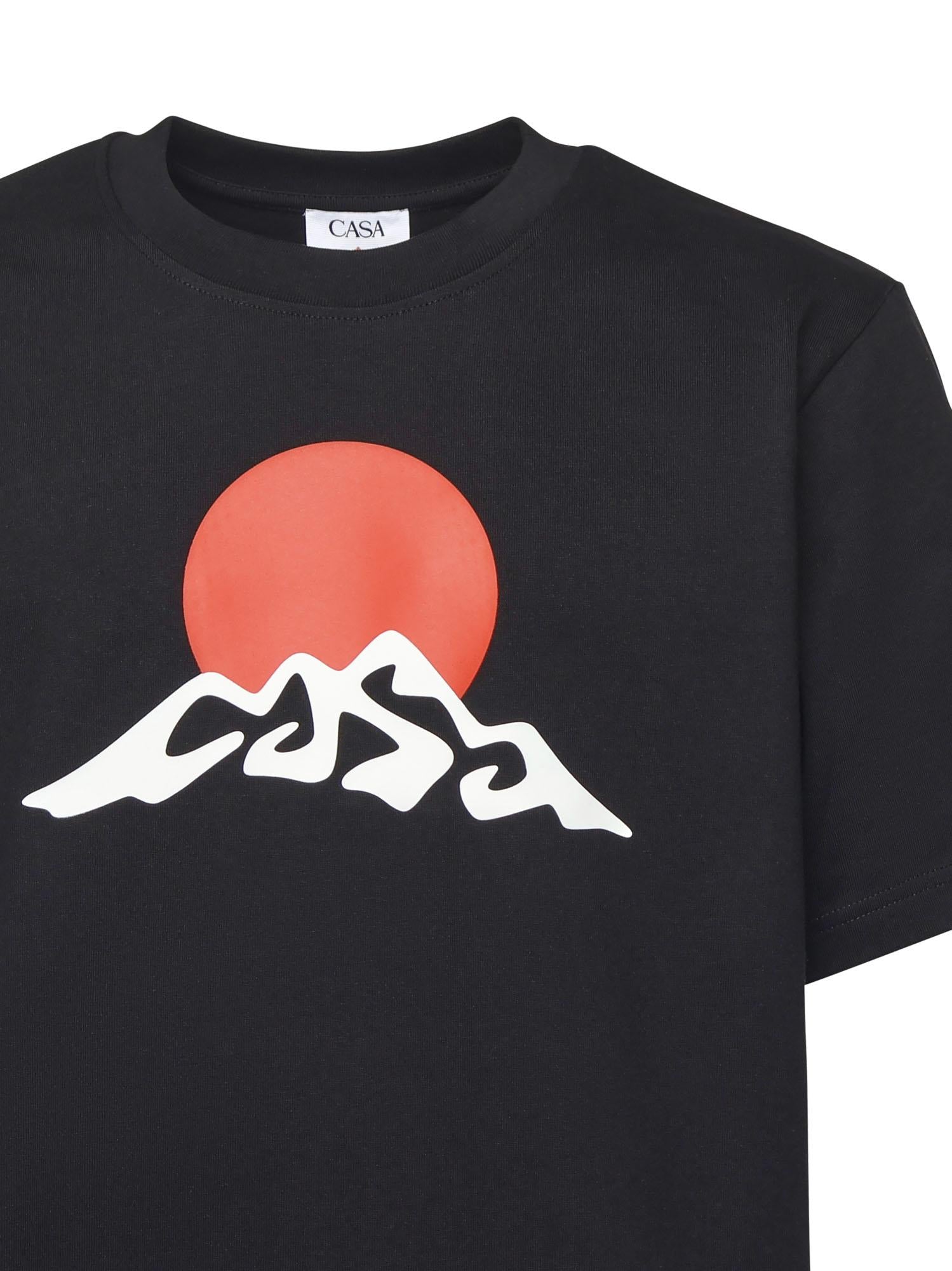 T-shirt con stampa MPF25JTS001 02 CASABLANCA 