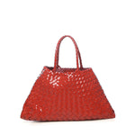 Borsa "Santa croce small" in pelle 8893 PATENT RED DRAGON DIFFUSION 