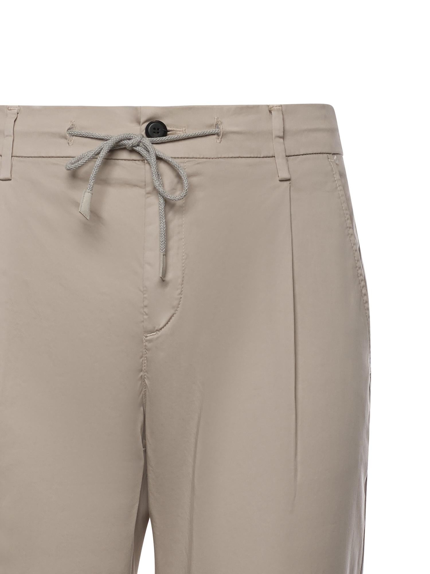 Pantaloni in cotone<BR/> M75PANG03TET0K007 02NN ELEVENTY 