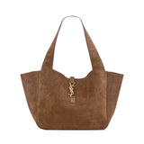 Borsa tote Le 5 à 7 Bea in suede 763435 008IW2885 SAINT LAURENT 