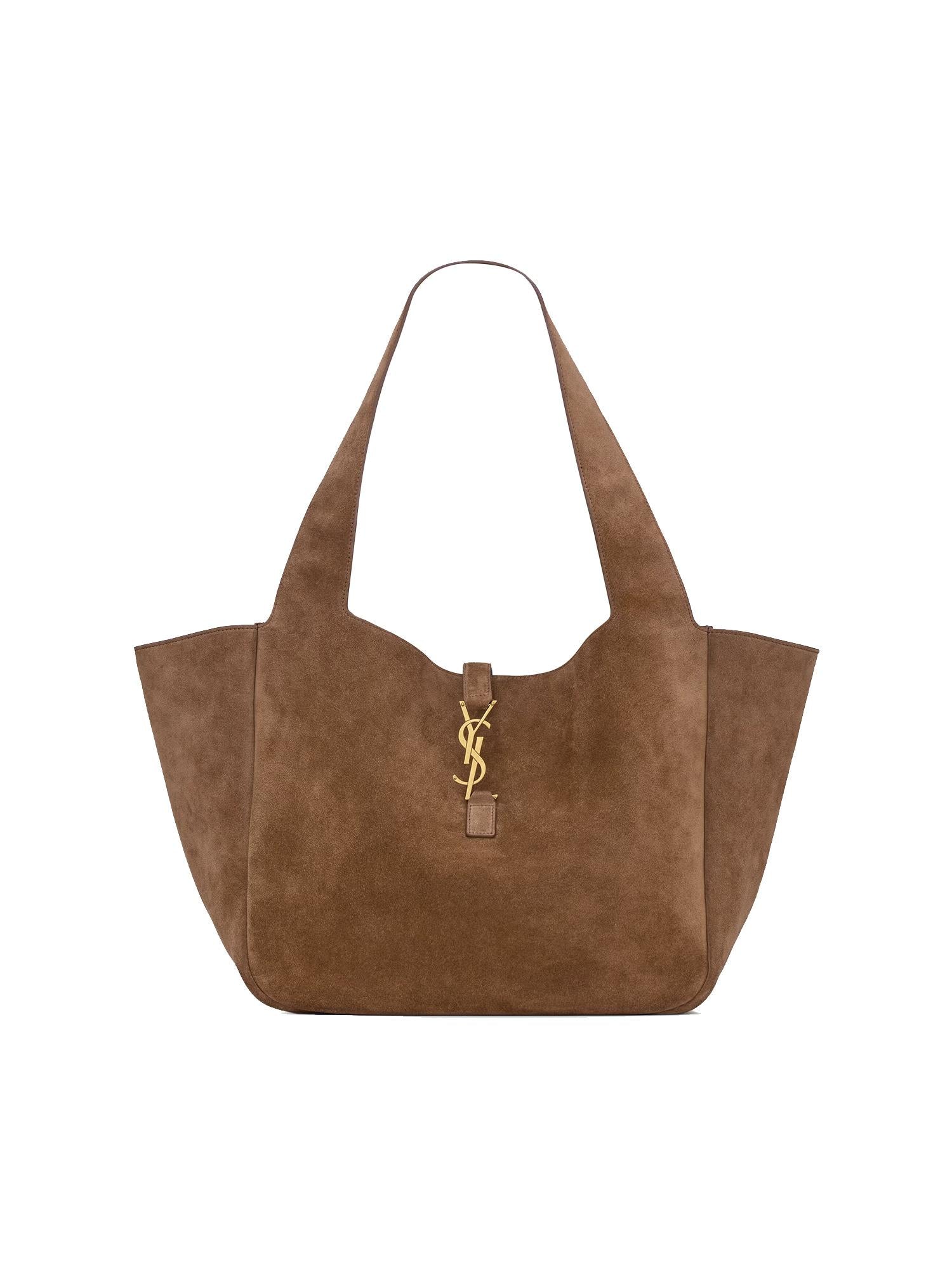 Borsa tote Le 5 à 7 Bea in suede 763435 008IW2885 SAINT LAURENT 